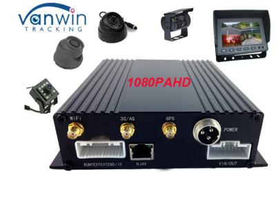 China GPS 3G Wi-Fi HD Mobile DVR 4 Camera SD Card for Fleet Management for sale