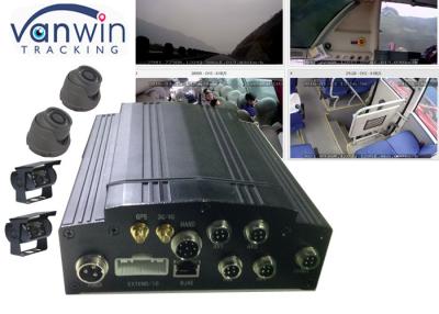 China 8V - 36V GPS Mobile DVR With GPS Tracking , H.264 Compression Format for sale