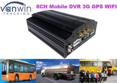 Chine Magnétoscope mobile de la Manche DVR plein D1 Digital de la télévision en circuit fermé 8 de la voiture 3G HDD à vendre