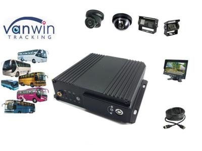 China Full D1 Night Vision Camera 4 CH SD Card Mobile DVR system with GPS for Bus / Taxi for sale
