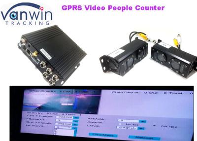 China High precision GPRS GSM vehicle digital video recorder with People Counter Integration for sale