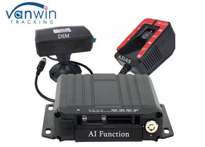 China 4CH Dual SD Card MDVR 1080P 4G GPS AI Mobile DVR Driver Fatigue Monitor System for sale