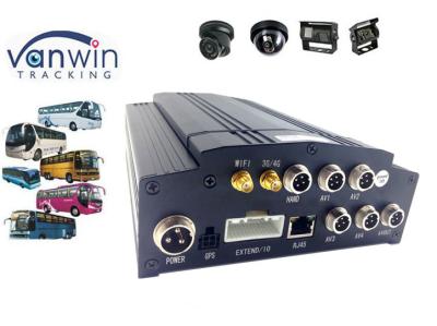 China 720P HD video recording DVR 3G GPS WIFI people counter 4CH HDD AHD MDVR for bus for sale
