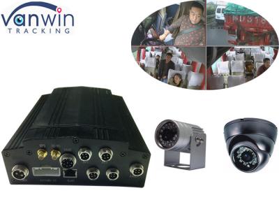 China G-sensor do carro DVR de HDD 4CH WIFI 720P para o táxi 4ch MDVR com APP à venda