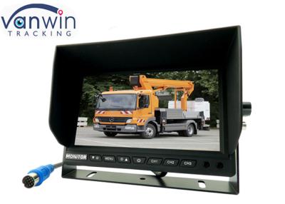 China Lightweight Rgb 1024*600 7 Inch Ahd Car Monitor , 3 Channel Hd Video Input for sale