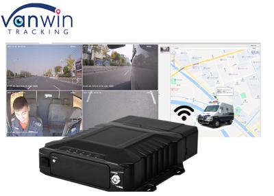 China 1080P4CH 3G 4G Wifi H.265  Armor truck fleet tracking 4 Channel Mobile DVR for sale