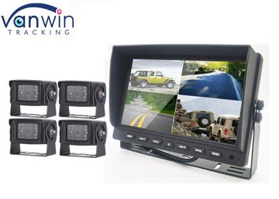 China 4 Channel 9 Inch Hd Car Rearview Reverse Camera With Monitor for sale