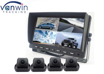 China 4ch Split Screen Quad Security Surveillance Recorder DVR Camera Car Monitor 10.1 Inch for sale