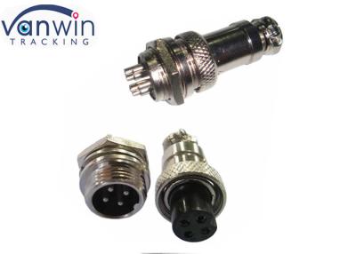China Aviation plug 3pin 4pin 5pin 12pin Female Male Connector / adapter for dvr surveillance system for sale