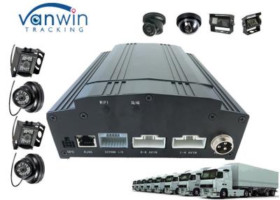 China 3G 4G 4ch / 8ch full hd 1080p AHD MDVR and Camera / Audio System police car solution for sale