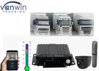 Chine 4G Vidéo en ligne carte SD mobile DVR Solution de suivi GPS Surveillance de la température pour les camions réfrigérés à vendre