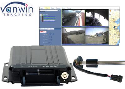 China 1080P 4G Live Video Streaming Dual SD Card Mobile DVR Fleet Management Fuel Monitoring for sale