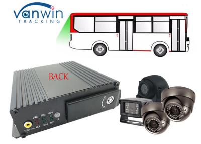 中国 スクール バスのための720p AHDのカメラSDカード移動式DVR Gps 3g Wifi移動式DVR/MDVR 販売のため