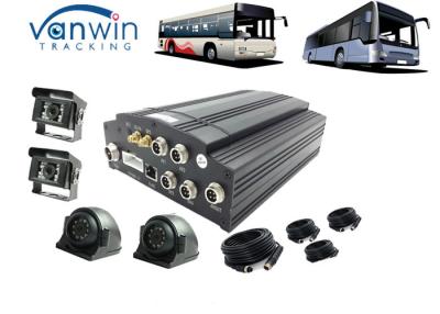 China Public Bus Wifi Router 3G Mobile DVR GPS 4CH Hard Disk With Sim Card 8V - 36V for sale
