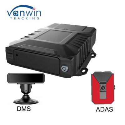 China Ayuda móvil 360 del vehículo DVR de 8CH 4G GPS AI alrededor de la función del DMS de la supervisión ADAS en venta