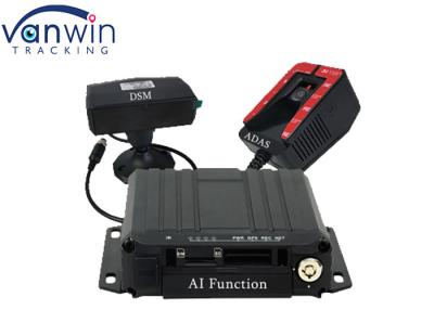 China 4 Channel 1080P Vehicle GPS 4G WIFI AI BSD DSM ADAS MDVR for Bus for sale