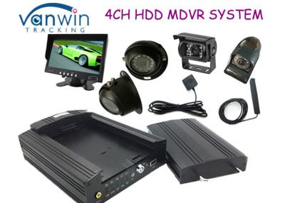 China 3G HD HDD Rugged Mobile DVR hidden security cameras system for Taxi management for sale