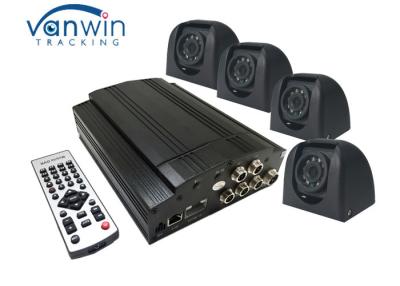 China Surveillance 4 Channel Mobile DVR , 2TB Video Recorder System For School Bus for sale