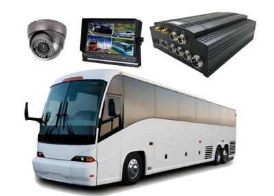 China Bus CCTV HDD Mobile DVR 4CH Hard Drive H.264 Compression Format for sale