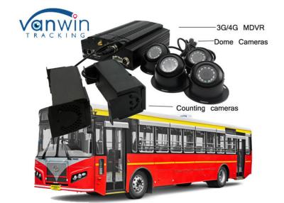 China 3G / 4G Real-Time Monitoring Camera recorder with Bus People Counter GPS Tracking OSD for sale