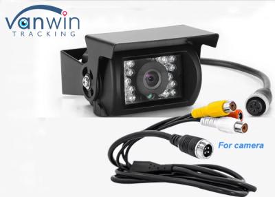 China cámara de reserva de la prenda impermeable de 4pin HD para el camión/el autobús/Van con 18 la cámara de reserva de la prenda impermeable de las luces 4pin HD del IR de las PC para el camión en venta