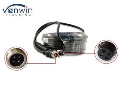 China 20m Waterproof MDVR Video Power Cable Single Shielded For Bus Camera for sale
