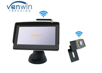 Κίνα Οπισθοσκόπο LCD όργανο ελέγχου 4,3 ασύρματο 5W 400cd/m2 NTSC 480x272 για το αυτοκίνητο προς πώληση
