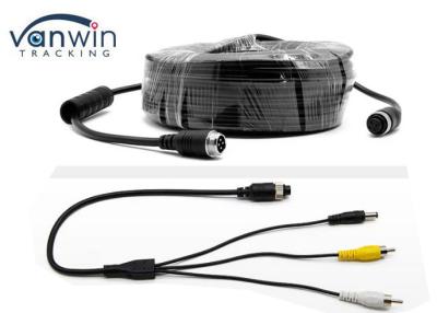 China 15M M12 4 PIN Camera Video Cable RCA Adapter FCC DC12V für MDVR-System zu verkaufen