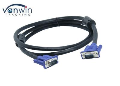 China High Speed Video 15PIN VGA To VGA Cable Male To Male 8mm For CCTV System for sale