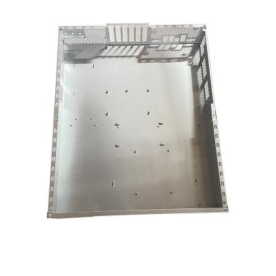 China Cnc Cut Sheet Metal Bracket Manufacturer Milling Anodized Electronics Cover Housing for sale