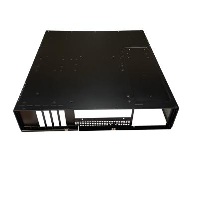 China Oem Custom Sheet Metal Chassis Base Aluminum Stainless Steel Industrial Junction Server Enclosure Box for sale