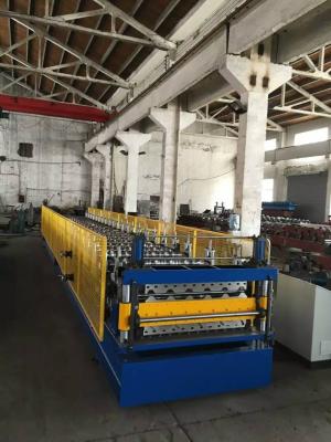China Cassette Type Metal Roof Roll Forming Machine , Double Layer Roll Forming Machine for sale