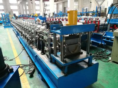 China Hydraulic Cutting Gutter Roll Forming Machine , 7.5KW Half Round Gutter Machine for sale