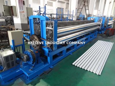 China Corrugated Sheet Roll Forming Machine Galvanized Steel / PPGI Steel / Galvalume Use for sale