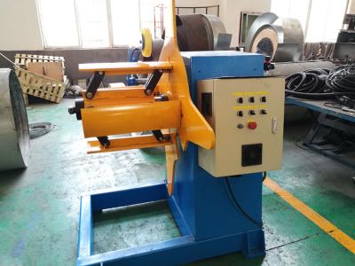 China 3 Ton Roll Forming Machine Parts / Hydraulic Decoiler 3KW Motor Powered for sale