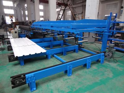 China Chain Driven Type Auto Stacker For Trapezoidal Sheet Roll Forming Machine for sale
