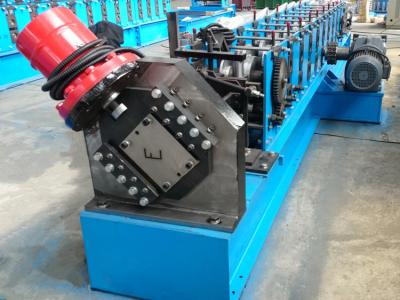 China Chain Driven Steel Roll Forming Equipment For 2 Sizes U Channel Sections for sale