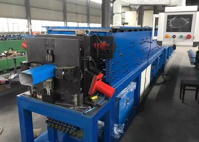 China Square Rainwater Downspout Roll Forming Machine Integrated With Elbow Device for sale