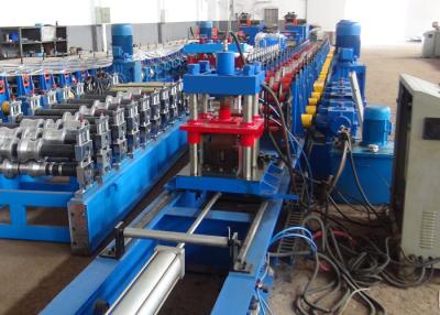 China 41 X 41 Solar Strut Channel Roll Forming Machine PLC Controlled With Flying Cutoff for sale