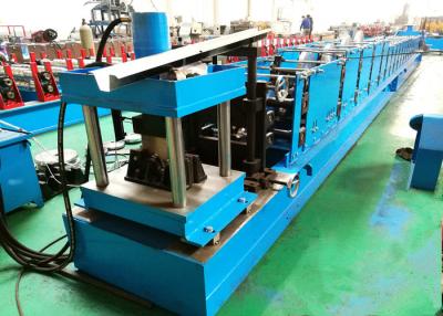 China G550 Material CNC Roll Forming Machine , Galvanized Steel Hat Channel Roll Former for sale