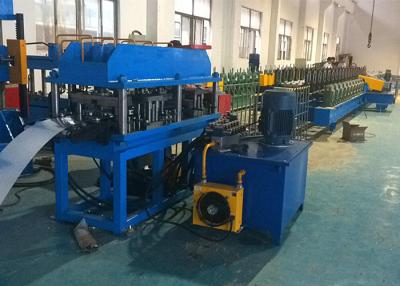 China C Channel Cable Tray Roll Forming Machine , Gear Box Driven Cable Tray Making Machine for sale