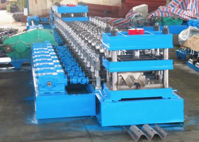 China Efficient Highway Guardrail Roll Forming Machine W Beam / Thrie Beam Panels Usage for sale