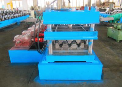 China Thrie - Beam Profile Highway Guardrail Roll Forming Machine , Crash Barrier Roll Former for sale