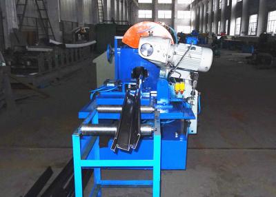China Anti Fire Door Frame Roll Forming Machine With Saw Cutting Device for sale