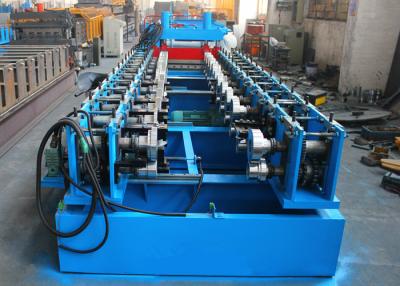 China Automatic Adjust Roller Shutter Door Roll Forming Machine , Door Panels Cold Roll Former for sale