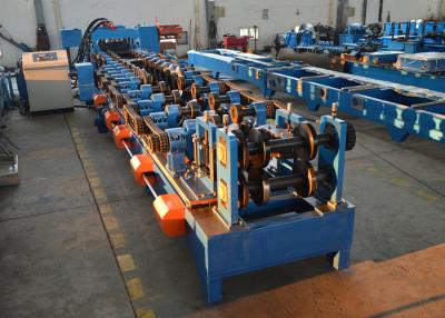 China Auto Width Adjust Purlin Roll Forming Machine 100 - 400mm CZ Purlins Producing Use for sale
