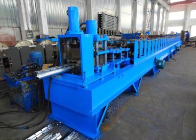 China PLC Controlled Custom Roll Forming Machine For Mesh Fence Dovetail / Peach Shape Posts for sale