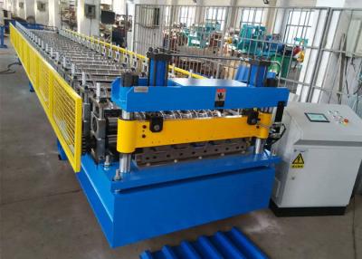 China Color Coated Steel Roof Panel Roll Forming Machine, 6 Ribs Roofing Sheet Roll Former for sale