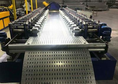 China Perforated Cable Tray Making Machine With Adjustable Cantilever Mill Stands for sale