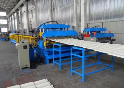 China Galvanized Roofing Double Layer Roll Forming Machine For Tile Roof And Flat Roofing Sheet for sale